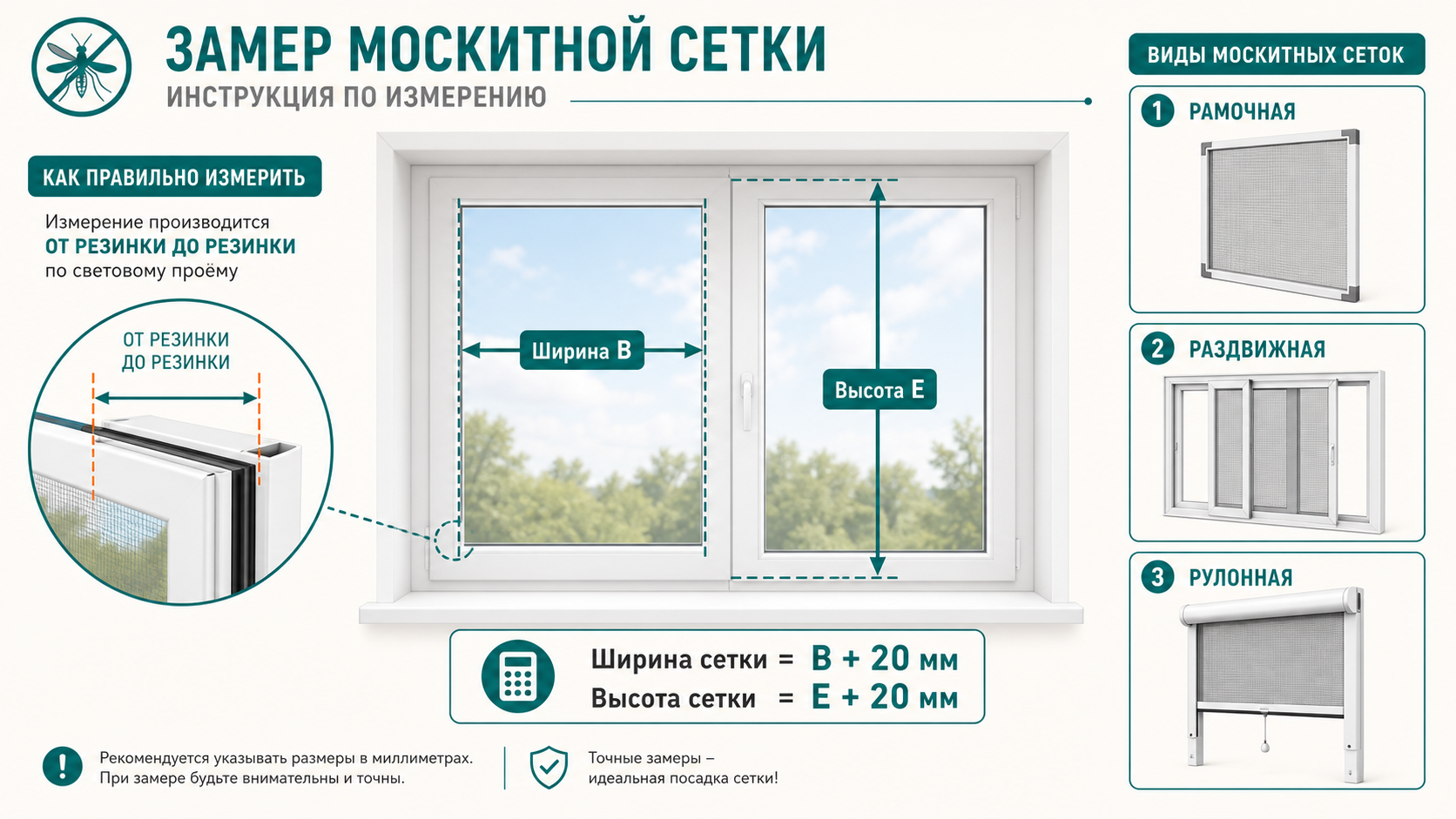 Москитные сетки — фото 1
